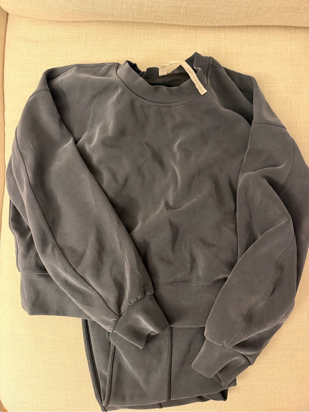 lululemon soft stream set in black